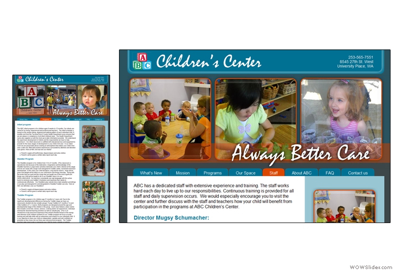 Website Design: